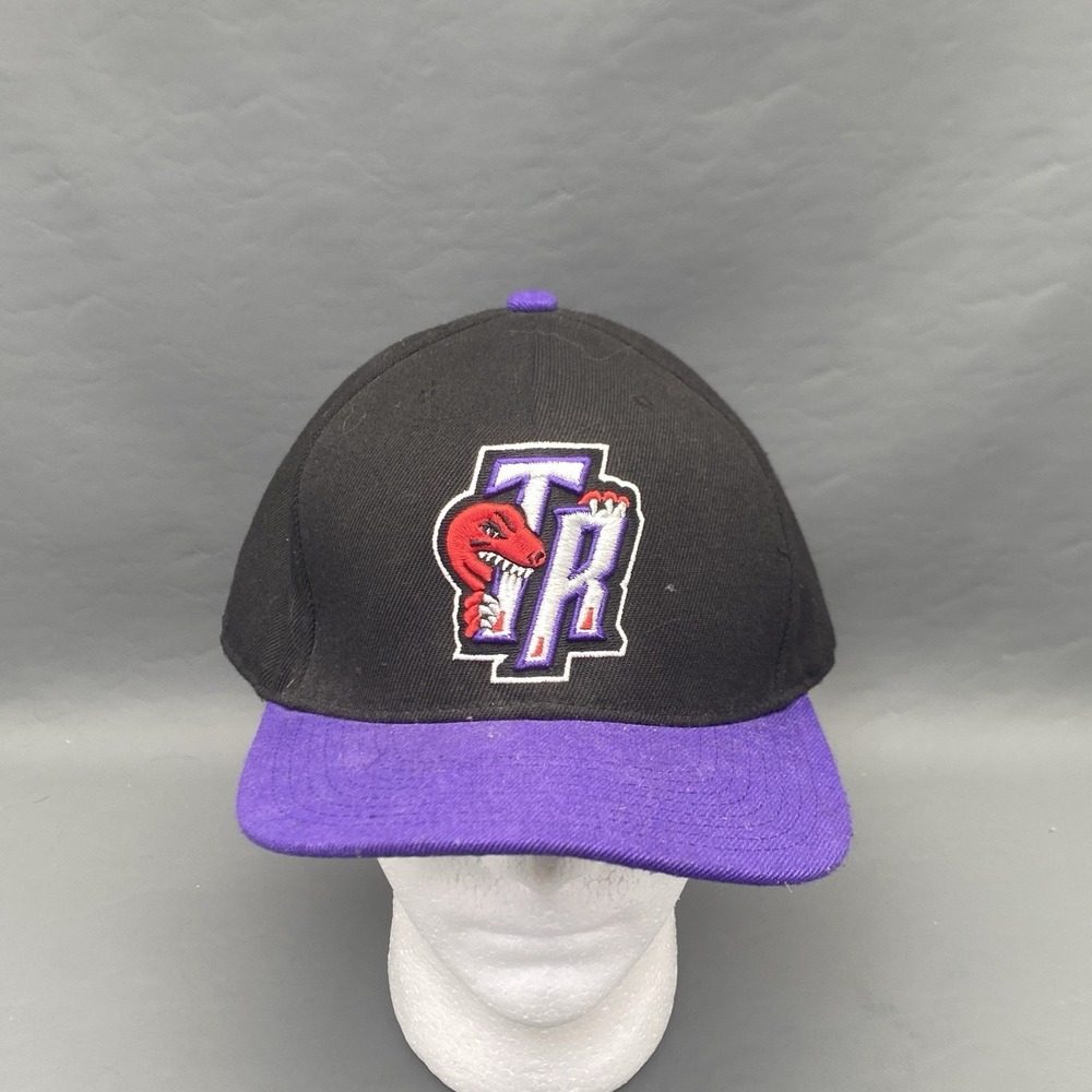 Toronto Raptors Two Tone Fitted 8 Hardwood Classic Hat Cap NBA